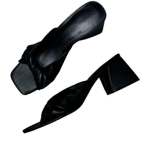 NWOT Open Edit Edcora heeled sandal size 9.5 - Picture 9 of 9